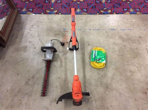 Check spelling or type a new query. Sold Price: Black and Decker weed eater, Craftsman 18 ...