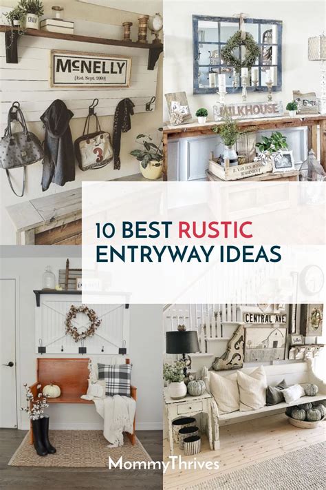 10 Best Rustic Entryway Ideas Mommythrives