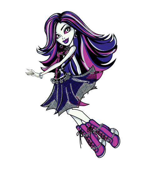 Monster High Artworkspng Spectra Vondergeist Png Saindo