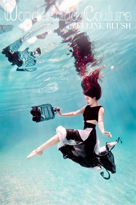 Feline Blushs Wonderland Couture Campaign Offers Underwater Imagery