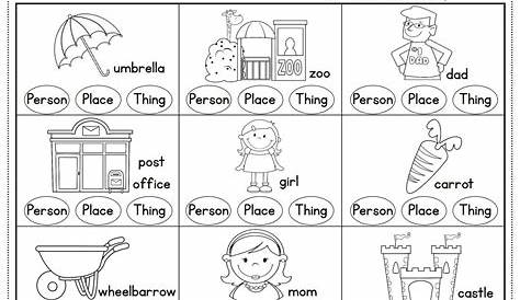 20++ Noun Worksheets For Kindergarten – Worksheets Decoomo