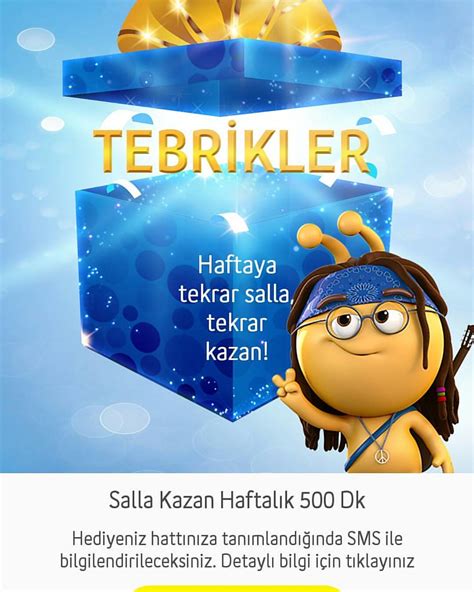 Turkcell salla kazan dan 1 haftalık heryöne 500 dk hediye Flickr