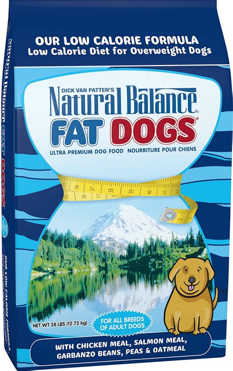 Your dog can eat some fat. Natural Balance Fat Dogs Chicken & Salmon Formula Low ...