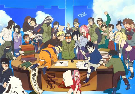 All Teams Together Naruto
