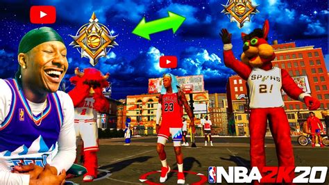 Two Mascots Hit Legend At The Same Time On Nba 2k20 Funniest Legend