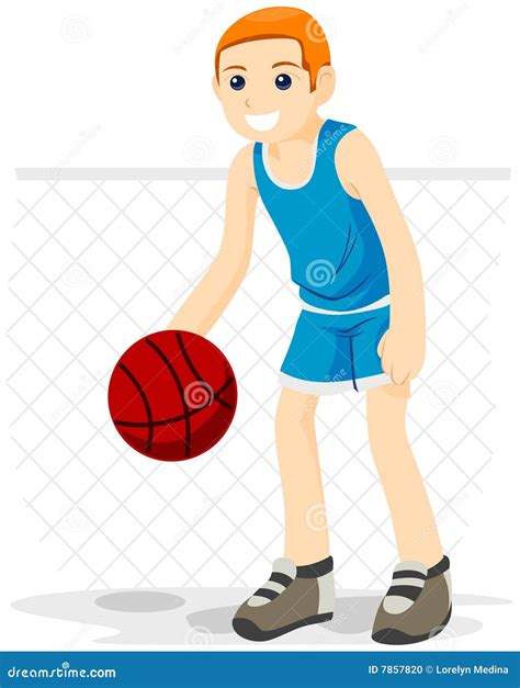 Basketball Player Stock Illustration Illustration Of Activity 7857820