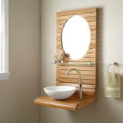 24 sofia soft oak single sink wall hung bathroom vanity. 24" Zaniel Teak Wall-Mount Vanity - Bathroom