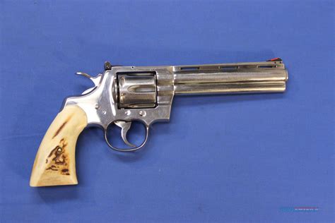Colt Python Stainless 357 Mag 6 W For Sale At
