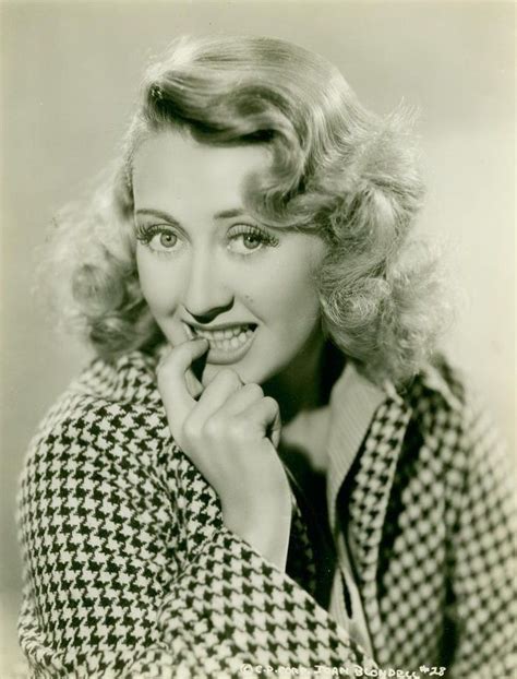 Joan Blondell Old Hollywood Stars Movie Stars Hollywood Actresses