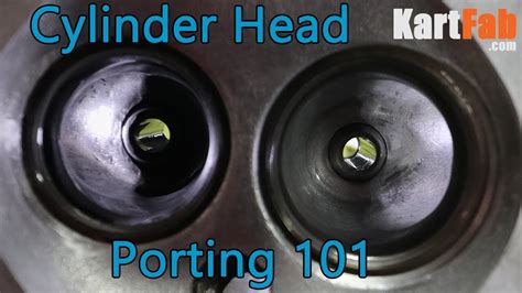 How To Port A Cylidner Head Small Engine Mods 101 Youtube