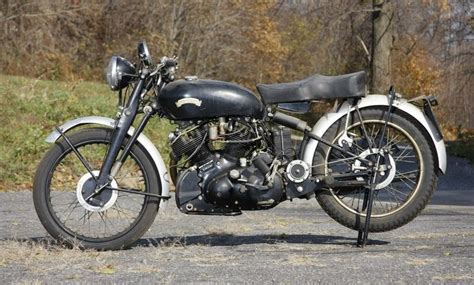 1952 Vincent Black Lightning Vincent Black Shadow Vincent Motorcycle