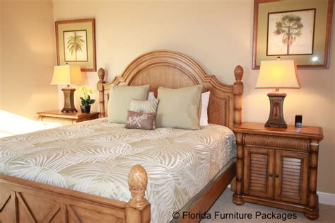 Island Feel Tropical Bedroom Orlando By Florida Furniture Packages