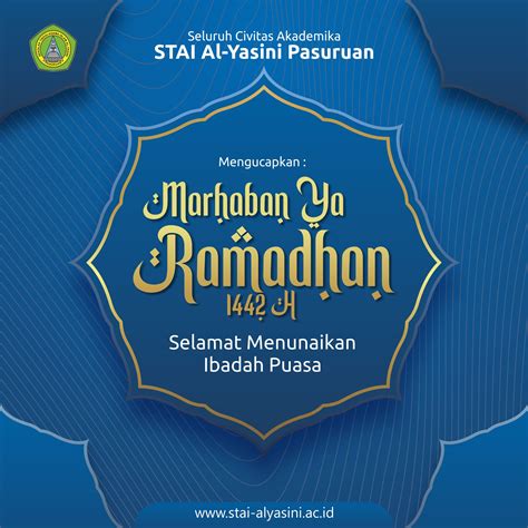 Marhaban Ya Ramadhan 1442 H Stai Al Yasini Pasuruan