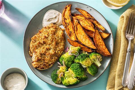 Ranch Crusted Chicken Recipe Hellofresh Recipe Hello Fresh