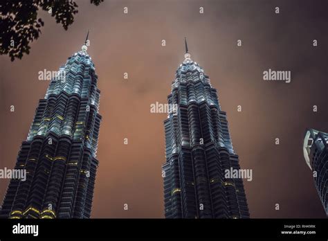 Malaysia Kuala Lumpur April 2018 Kl Modern City Skyline With