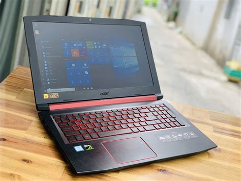 Laptop Gaming Acer Nitro 5 An515 52 I7 8750hq 8g Ssd128 1000g Vga Gtx1050ti 4g Full Hd Đèn Phím Giá