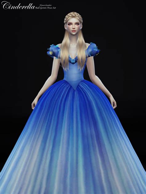 Cinderella Ball Grown Poses Set The Sims 4 Catalog