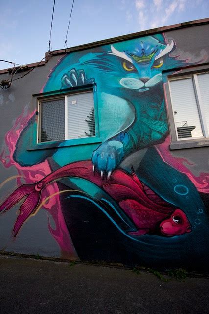 Cybergata Kitteh Graffiti Cat Street Art From Around The World Part V
