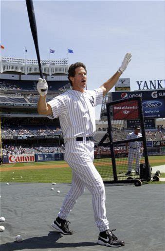 Former New York Yankees Outfielder Paul Oneill Reacts After Hitting A