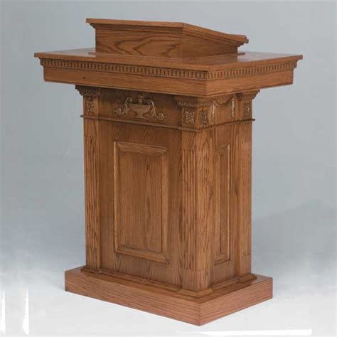 A pulpit is a raised stand for preachers in a christian church. Pulpit Furniture - 8201 Series - Made to Match | Imperial ...