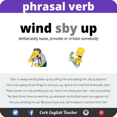 Wind Up English Fun English Idioms English Phrases English Lessons