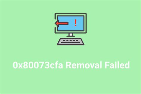 How To Fix Uninstallation Error X Cfa In Windows