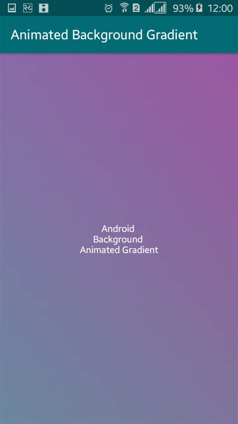 Animated Gradient Background In Android Viral Android