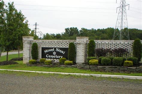 Mount Sinai Of Marlboro Cemetery In Marlboro Township New Jersey