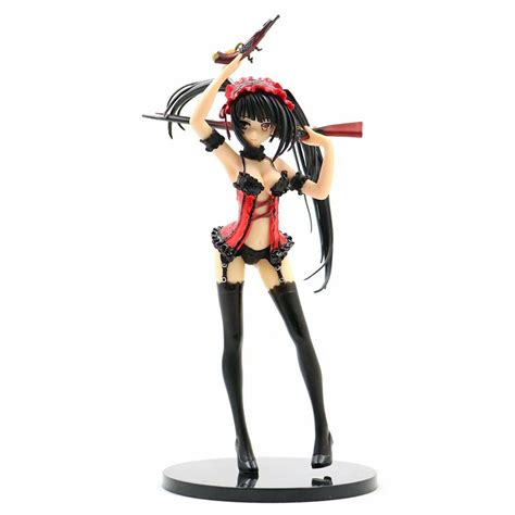 Date A Live Tokisaki Kurumi Sexy Girl Action Figure 22cm Anime Figures
