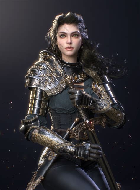Female Armor Fantasy Female Warrior Fantasy Armor Warrior Girl High