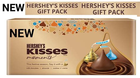 New Hershey S Kisses Moments Chocolate T Pack Unboxing Youtube