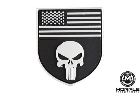 Punisher Punisher Morale Patch Patches