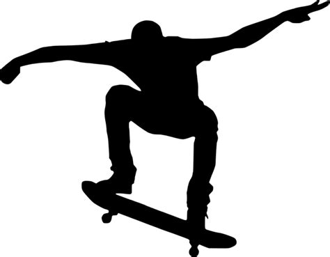 Download Skateboard Skateboarding Silhouette Royalty Free Vector