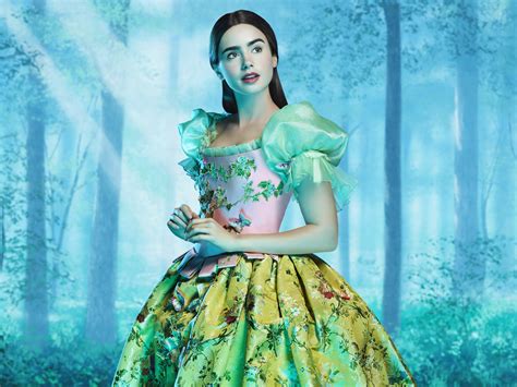 Lily Collins Snow White Image