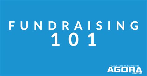Fundraising 101 Agora Ministries