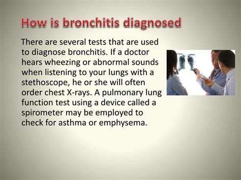 Acute bronchitis brings on a nagging cough. PPT - Bronchitis PowerPoint Presentation, free download ...