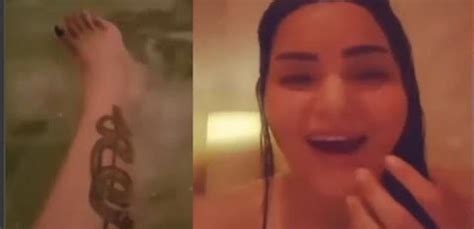 بالفيديو سما المصري تغني عارية تمامًا في الجاكوزي