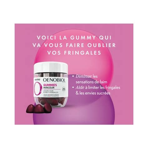 Oenobiol Gummies Minceur 60uds Promofarma