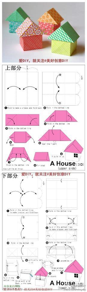 Origami House Folding Instructions Paper Crafts Origami Origami