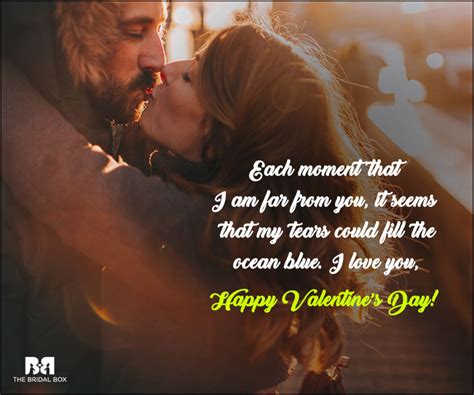 That is a message would be to allow you to know that you're thought of constantly. Valentines Day Quotes For Her: 24 Lovey-Dovey Quotes