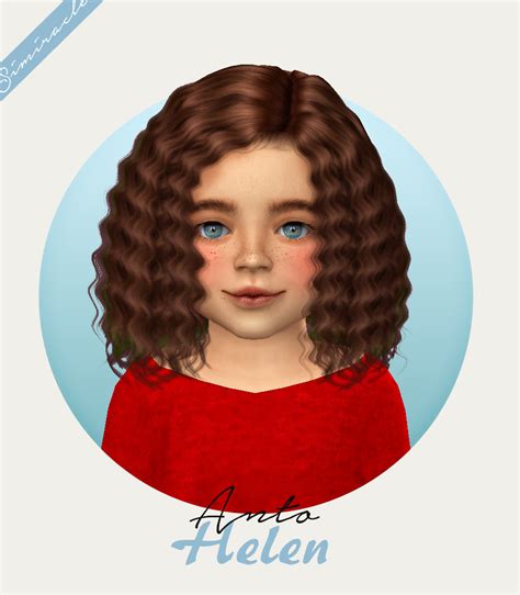 Tumblr Kids Hairstyles Sims Hair Sims 4