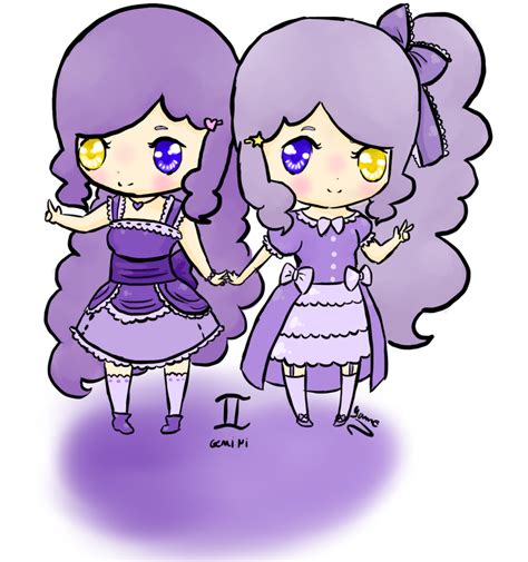 Chibi Gemini For Bluehecate By Sunflowerdragon On Deviantart