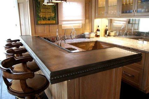 85 Bar Top Ideas For Every Style And Taste Home Bar Counter Bar Countertops Worktop Designs