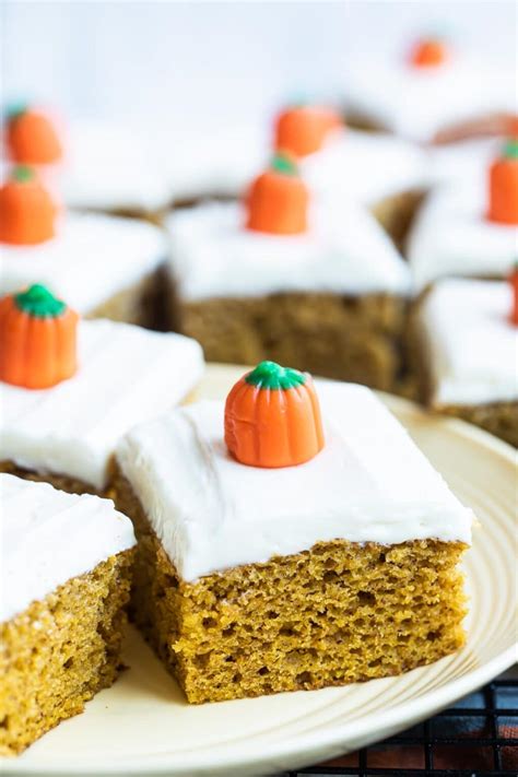 Pumpkin Bars With Cream Cheese Frosting Culinary Hill