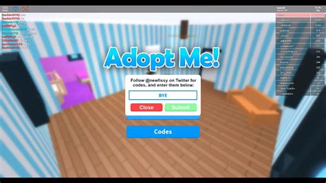 The roblox adopt me codes 2021 is available here for you to use. *PROMO CODES*😱UPDATE!😱 Adopt Me! - YouTube