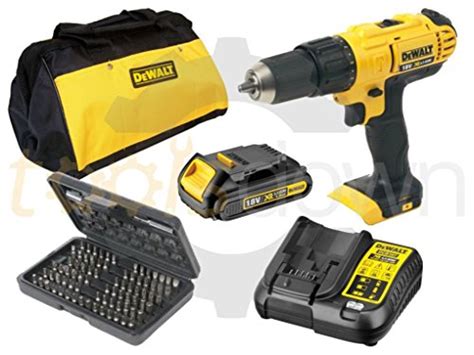 Buy Dewalt 18v Xr Cordless Lithium Combi Drill And Driver With Hammer