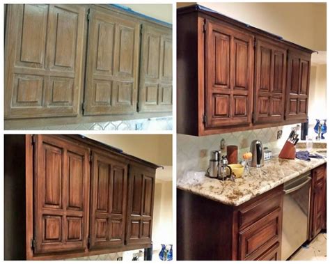 And i like that you can still see the grain without the finish looking solid like paint. Java Gel Stain Kitchen Transformation | General Finishes Design Center