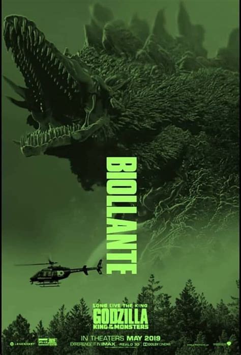 We can see falling objects on fire, indicating the military planes have been taken out by ghidorah as it prepares to wage war on the ground with the titular titan. Biollante Fan Art Poster in 2019 | All godzilla monsters ...
