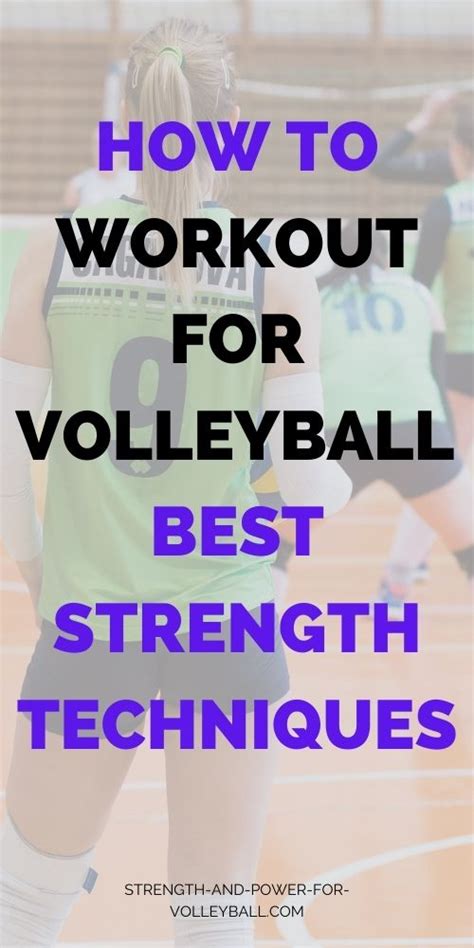 Workout Routines For Volleyball Players Eoua Blog