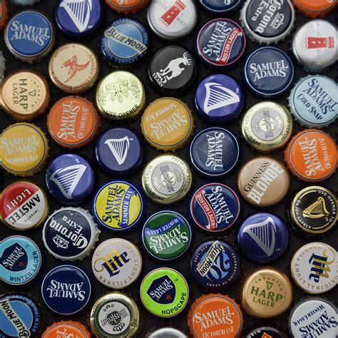 Beer Bottle Caps Photograph By Erin Cadigan Pixels